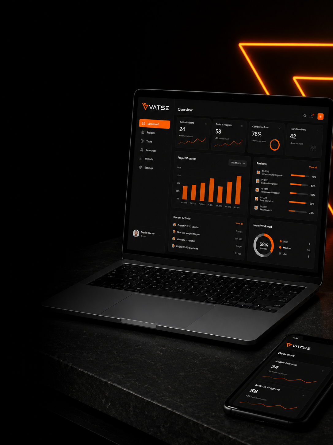 Prévia de uma interface VATSE