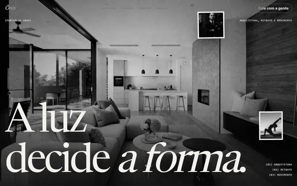 Prévia do template Ônix (editorial P&B)